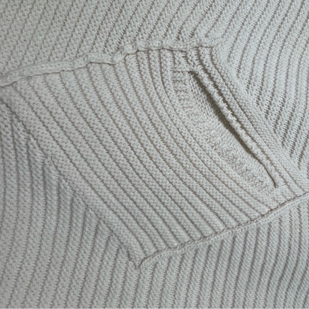 Cocogio Open Front Cardigan With Pockets - Made in Italy. - Picture 3 of 4